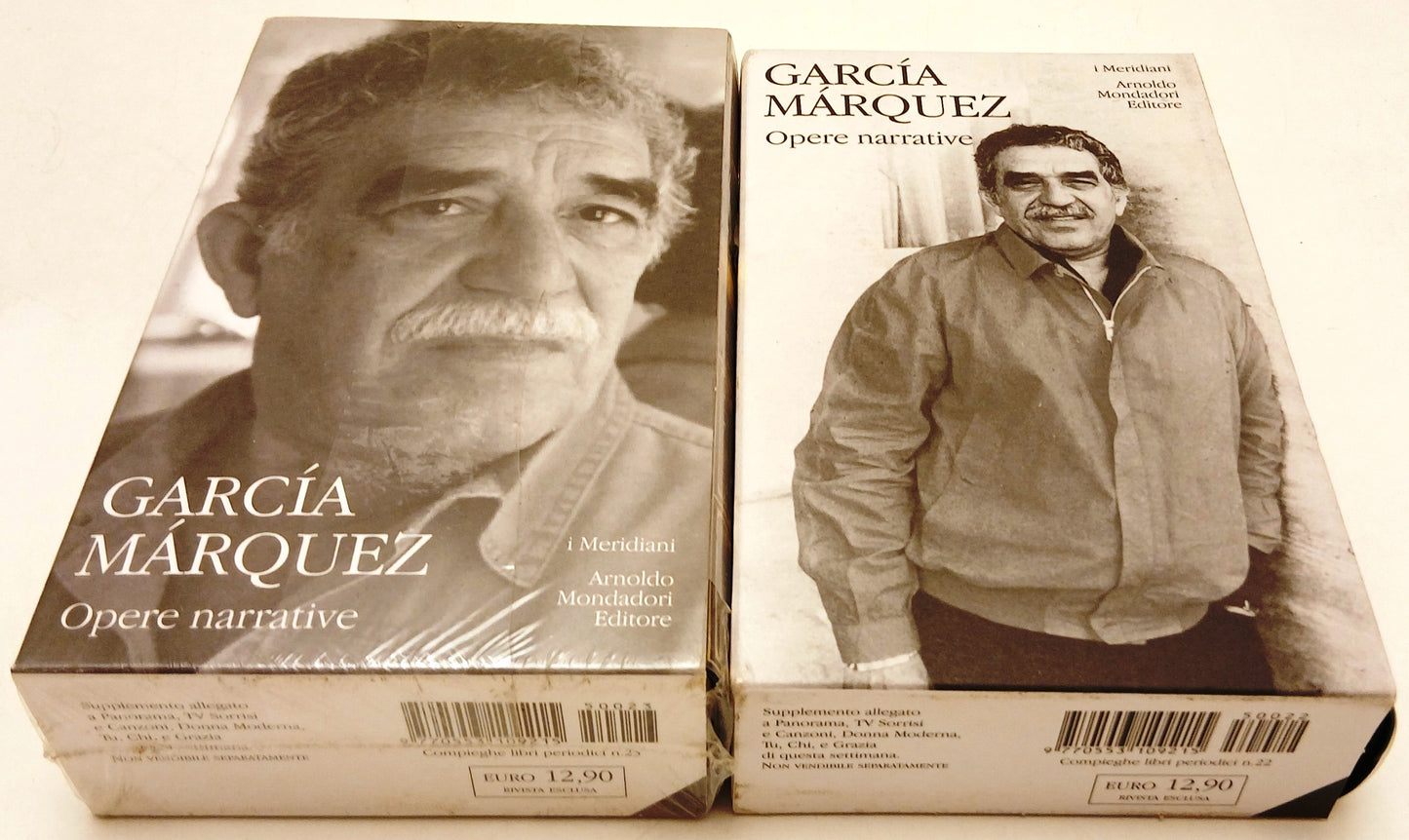 Opere narrative 2 volumi- Gabriel Garcia Marquez- Mondadori Panorama I meridiani