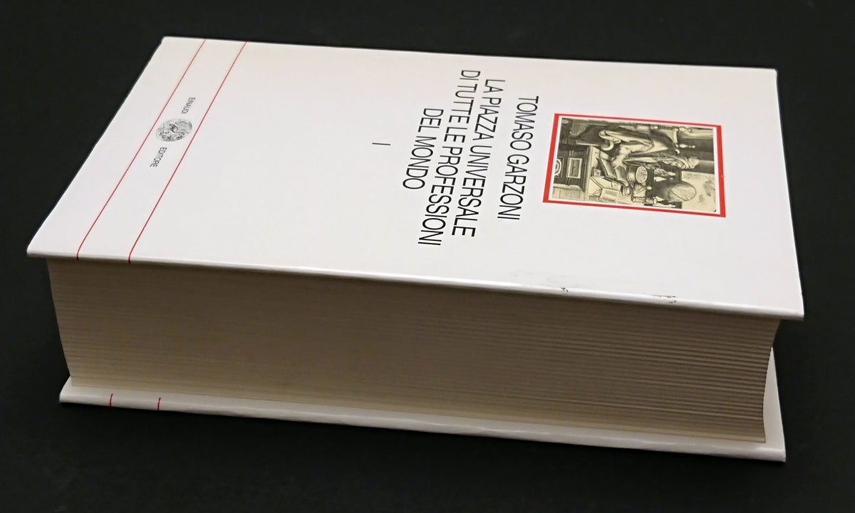 La piazza universale- Garzoni- Einaudi I Millenni- 1a ed. ott-1996-cofanetto-XFS