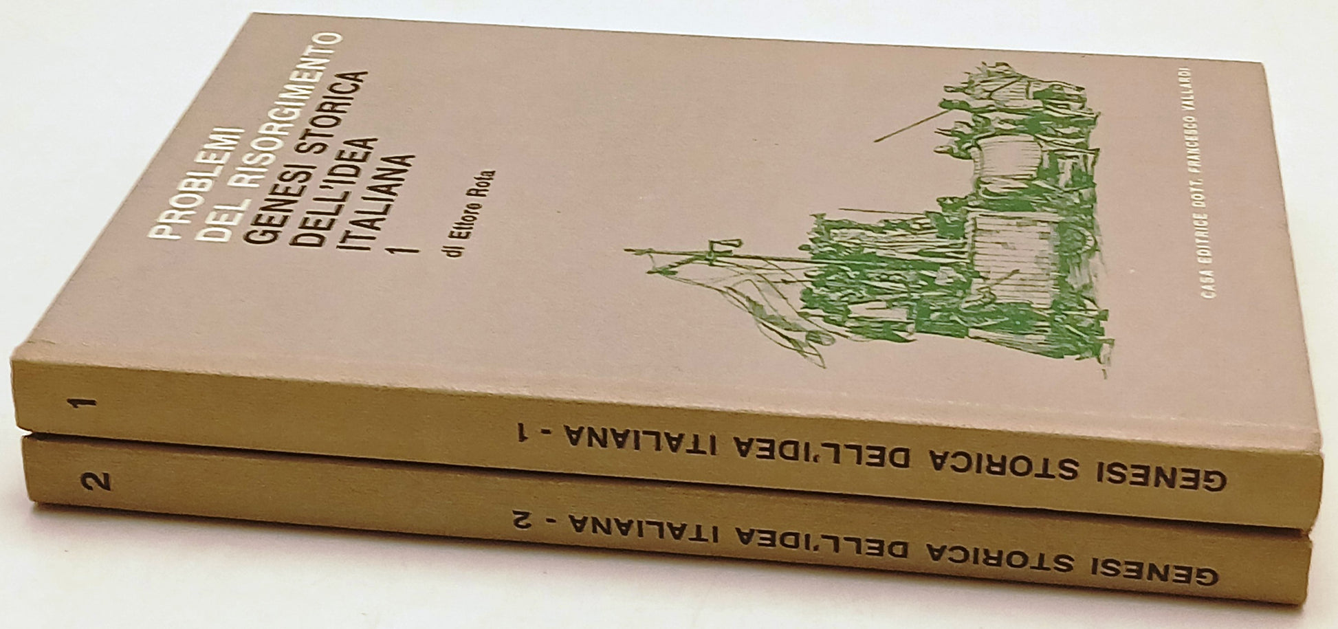 Genesi storica dell'idea italiana 1/2 Risorgimento- Ettore Rota- Vallardi-ZFS271