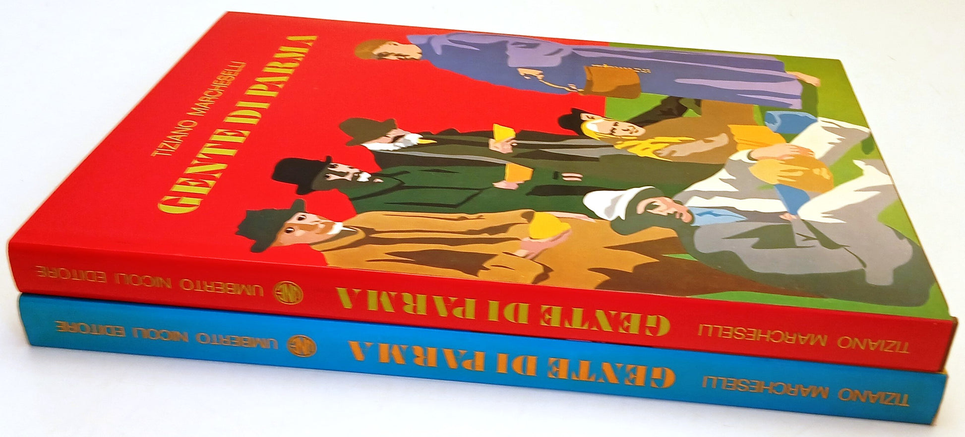 Gente di Parma 2 volumi - Tiziano Marcheselli - Umberto Nicoli - 1a ed. - WPR