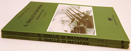 Il giallo di Matapan 2 volumi - Francesco Mattesini- Dell'Ateneo- 1a ed.- ZFS233