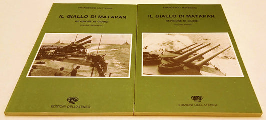 Il giallo di Matapan 2 volumi - Francesco Mattesini- Dell'Ateneo- 1a ed.- ZFS233