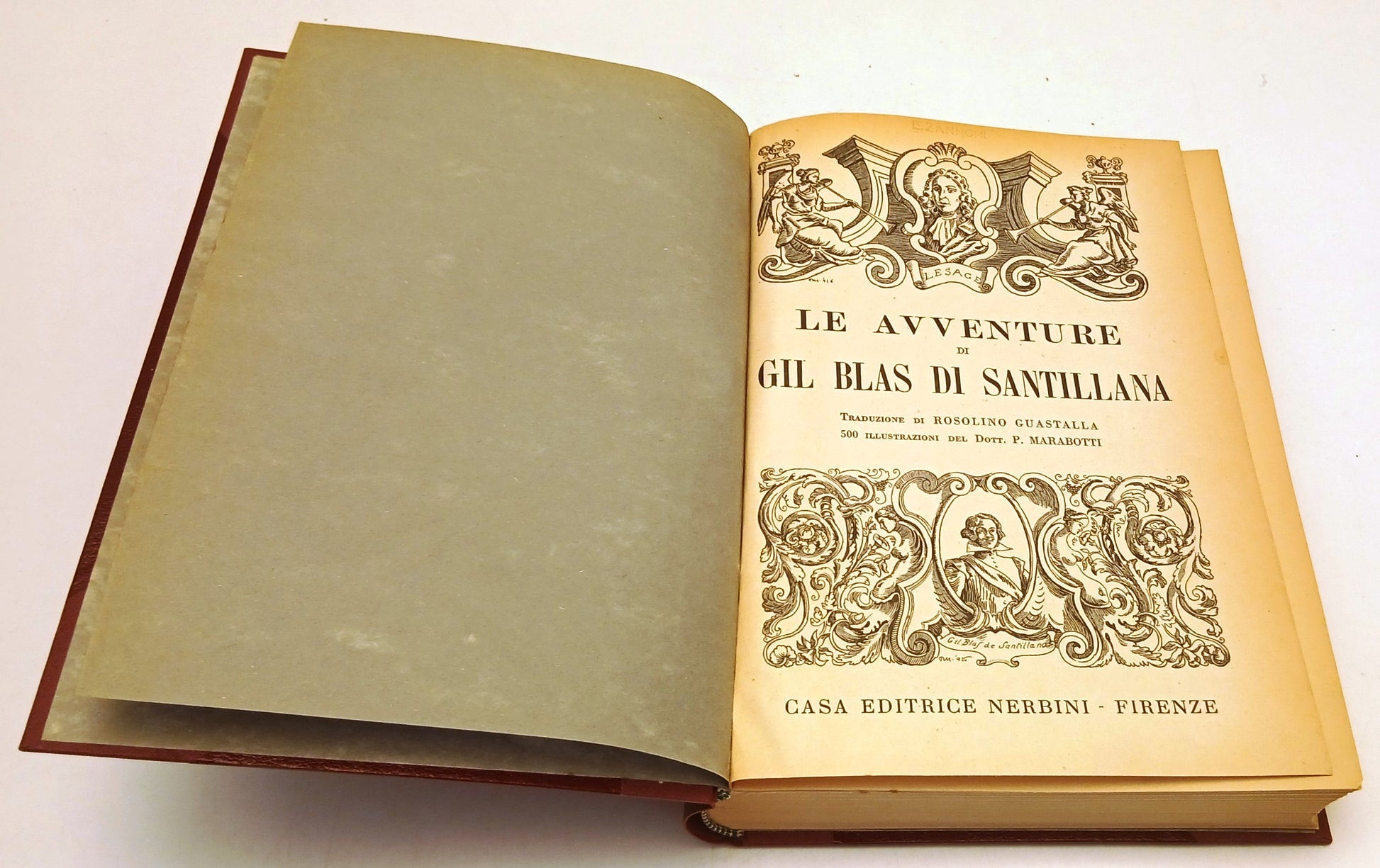 Le avventure di Gil Blas di Santillana- Nerbini- illustrazioni Marabotti- YFS876