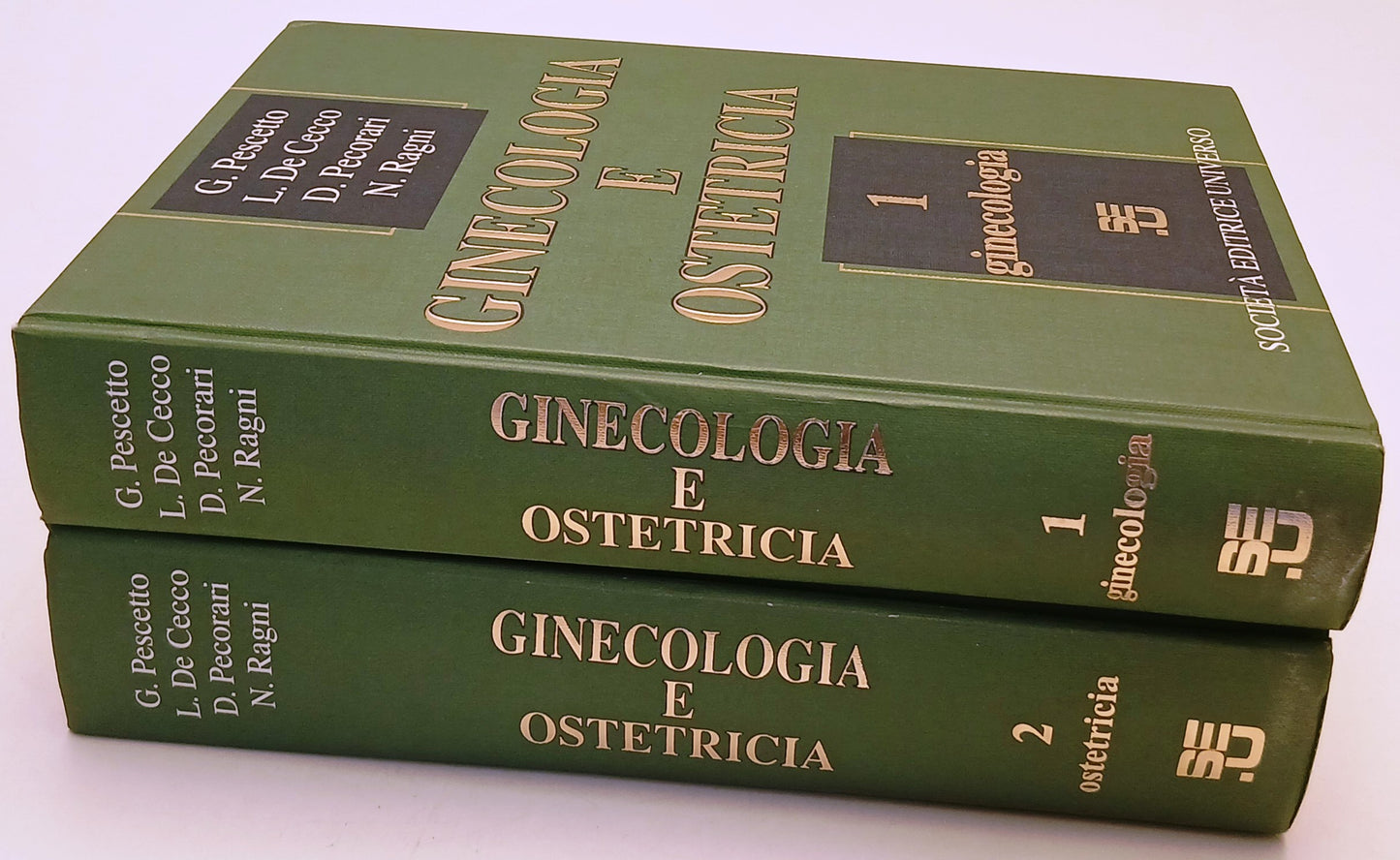 Ginecologia e Ostetricia 2 volumi - Pescetto De Cecco Pecorari- Universo- YFS624