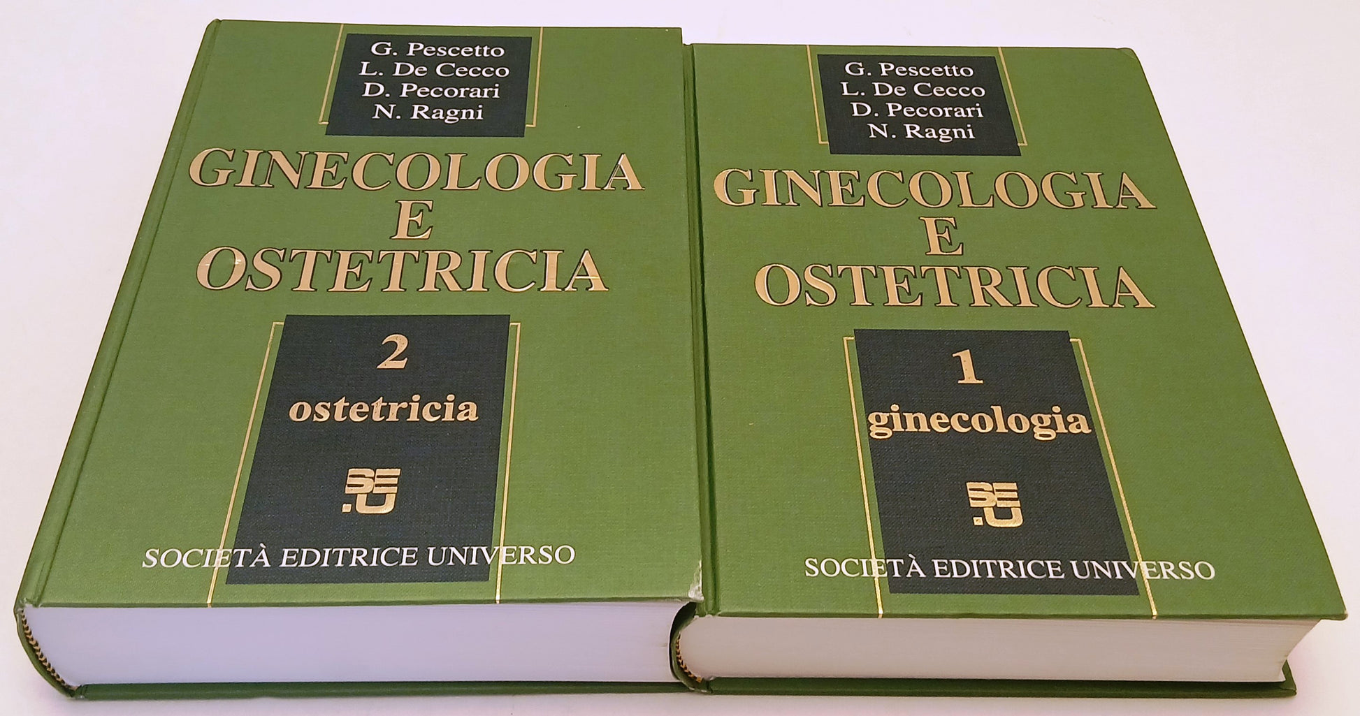 Ginecologia e Ostetricia 2 volumi - Pescetto De Cecco Pecorari- Universo- YFS624