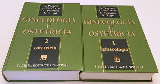 Ginecologia e Ostetricia 2 volumi - Pescetto De Cecco Pecorari- Universo- YFS624