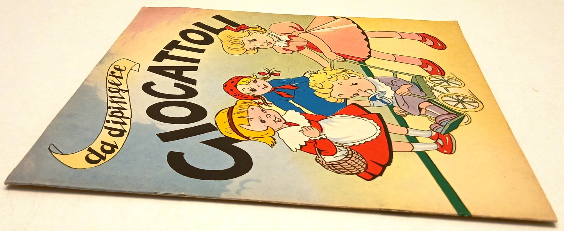Giocattoli da dipingere - Album da colorare per bambini - intonso - RVSa1000