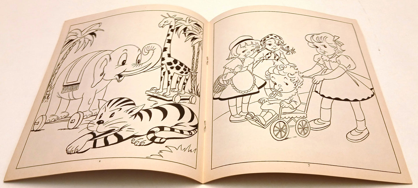 Giocattoli da dipingere - Album da colorare per bambini - intonso - RVSa1000