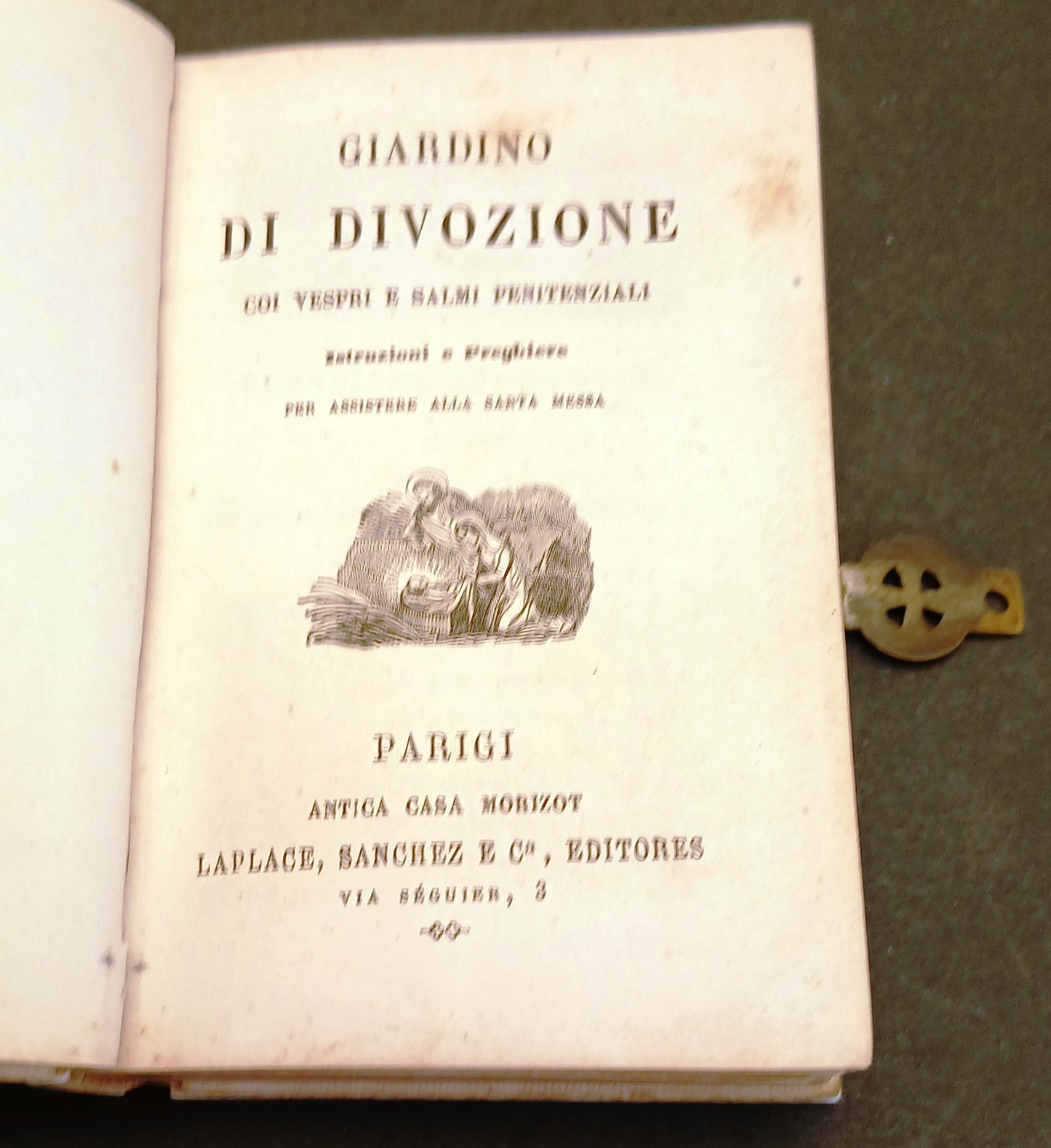 Giardino di divozione con vespri e salmi penitenziali - Laplace Sanchez - LCH23