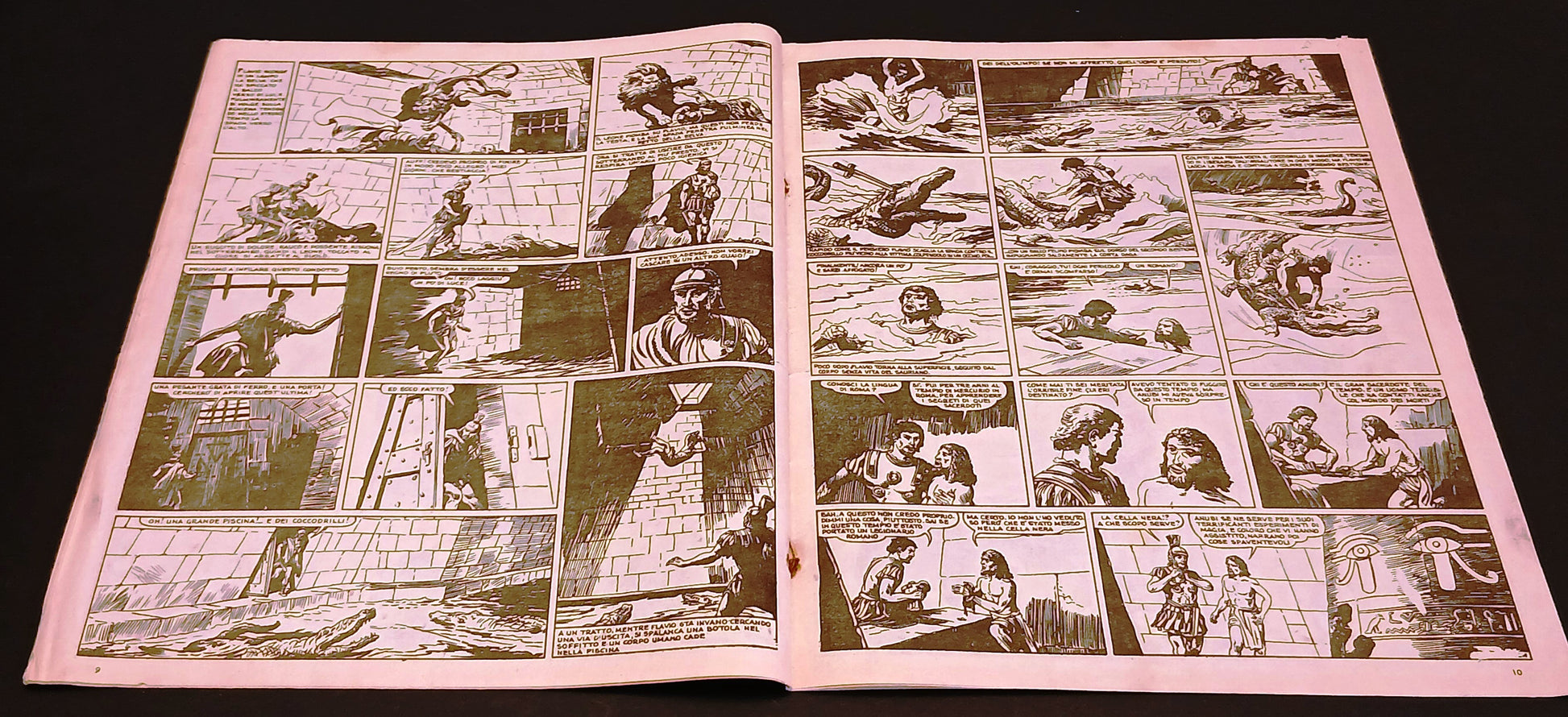 Albi del Vittorioso Serie Giraffone n.4 Anubi signore tenebre - Bonelli - RVSh91