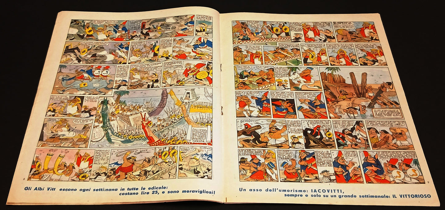 Albi del Vittorioso Serie Giraffone n.27 Pippo e il faraone - Jacovitti - RVSh92