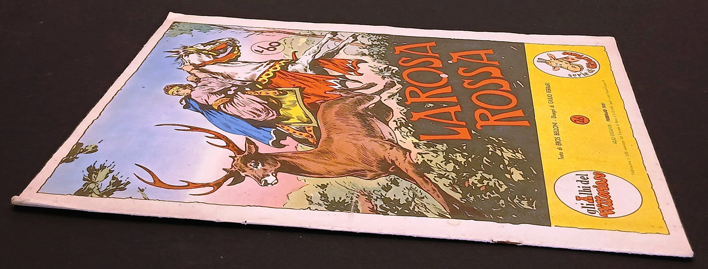 Albi del Vittorioso Serie Giraffone n.15 La Rosa Rossa - Belloni- A.V.E.- RVSh94