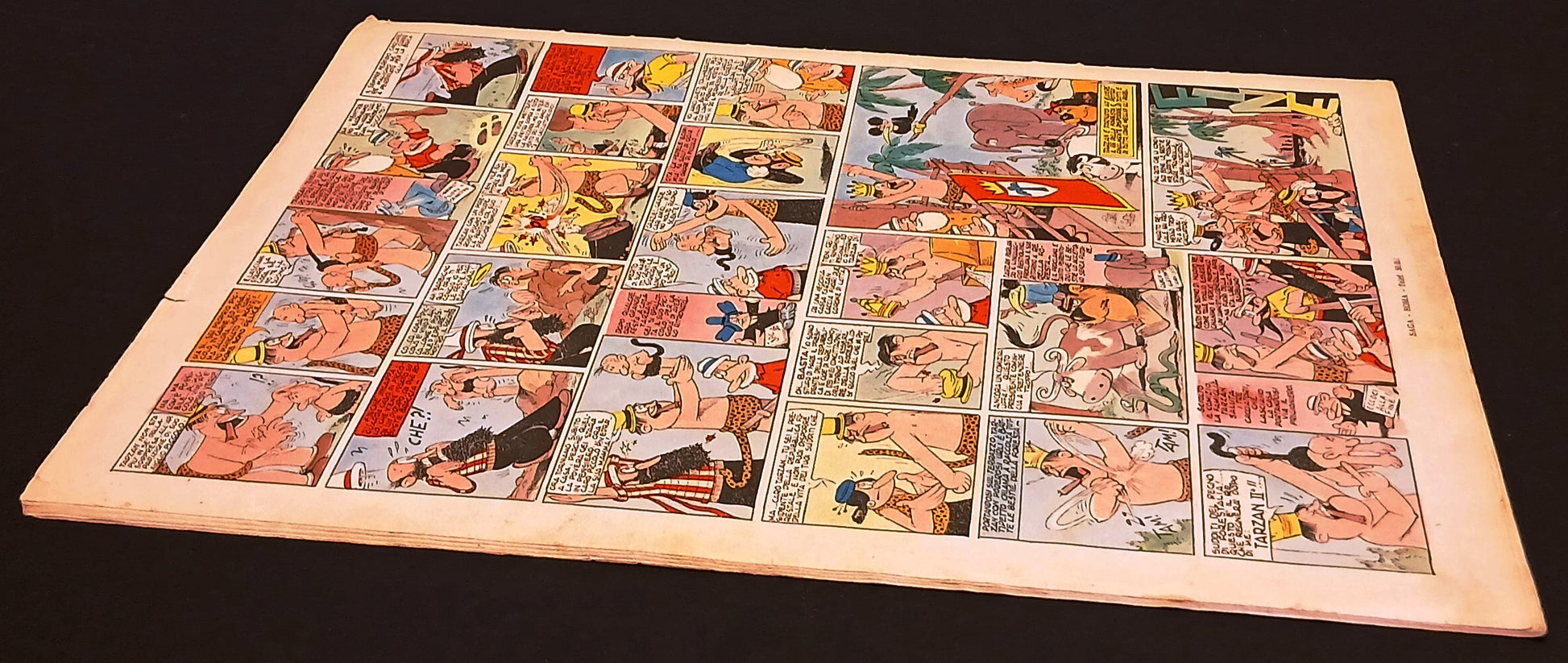 Albi del Vittorioso Serie Giraffone n.35 L'onorevole Tarzan - Jacovitti - RVSh90