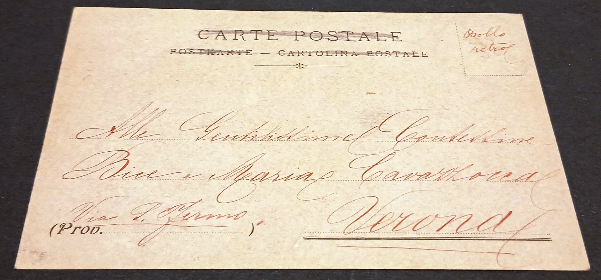 CC- Cartolina viaggiata - Giuseppe Verdi Roncole Busseto Casa di Riposo- RVSz199