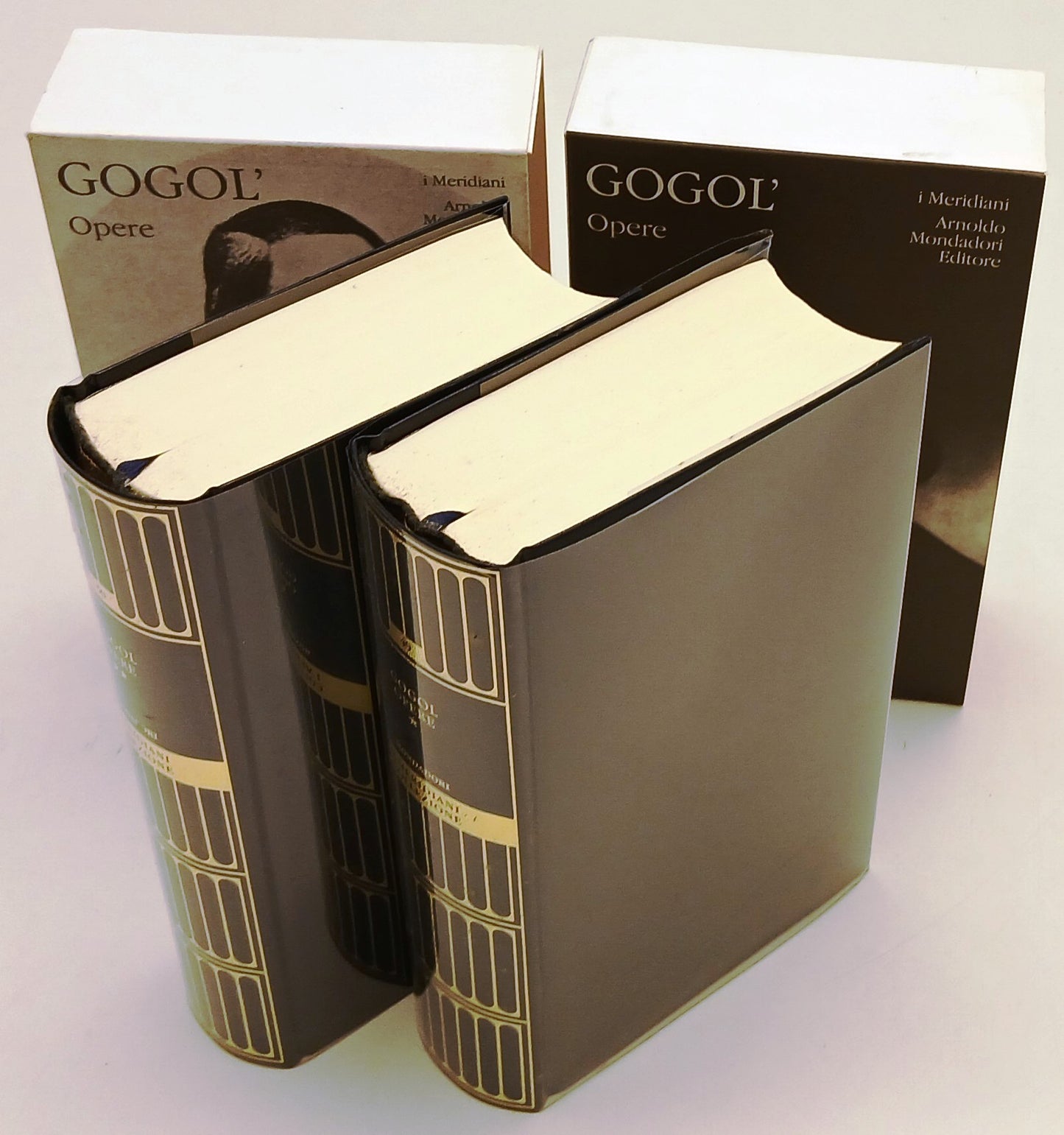 LN- OPERE 2 VOLUMI - NIKOLAJ GOGOL - MONDADORI - I MERIDIANI TV SEC - XFS