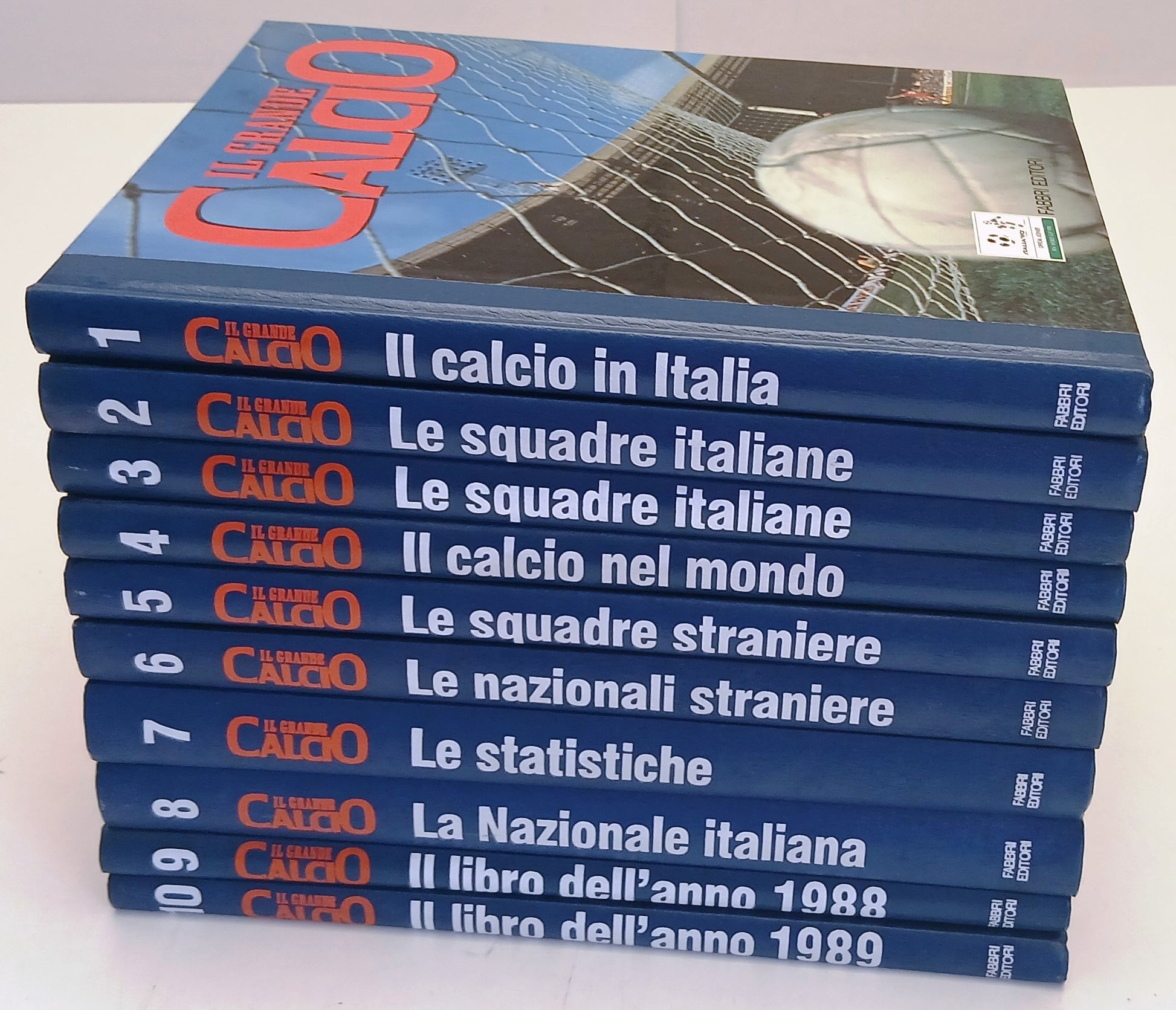 Enciclopedia Il Grande Calcio 10 volumi - Fabbri Editori - BLCP86