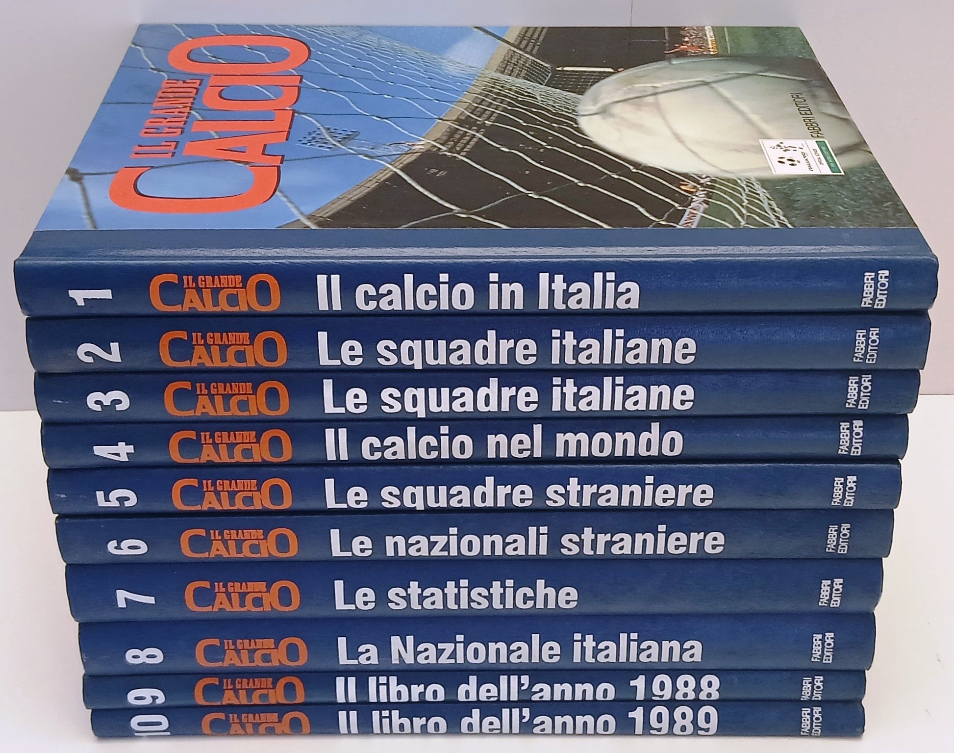 Enciclopedia Il Grande Calcio 10 volumi - Fabbri Editori - BLCP86