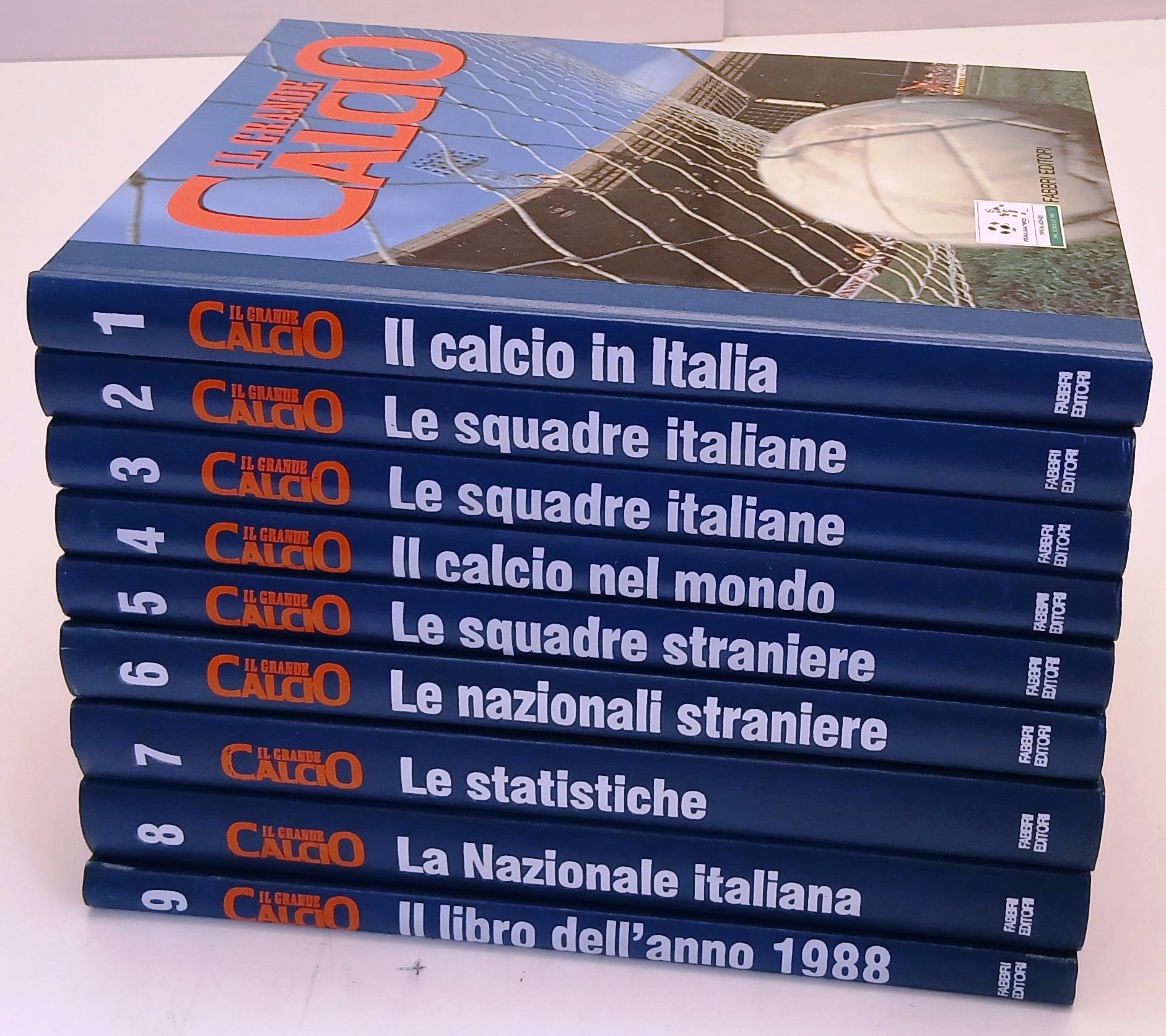 Enciclopedia Il Grande Calcio 9 volumi - Fabbri Editori - BLCP90
