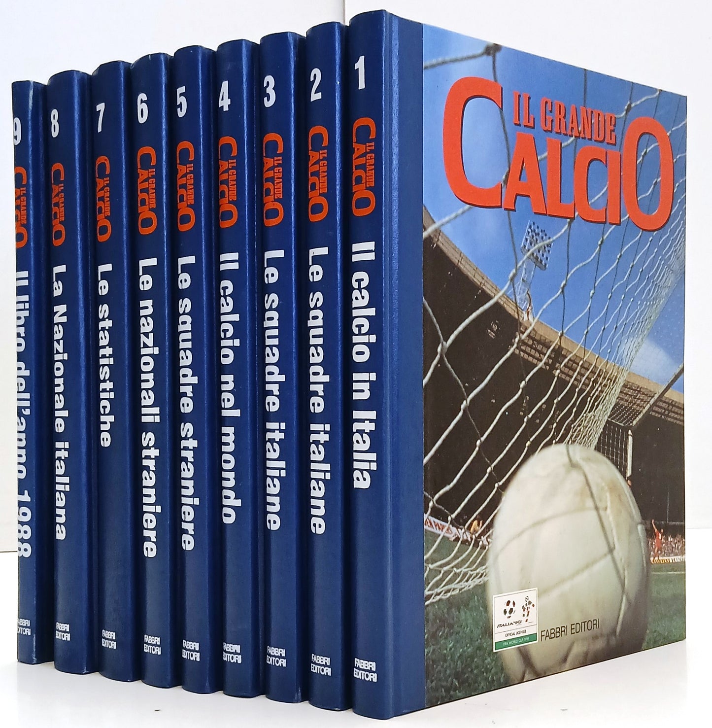 Enciclopedia Il Grande Calcio 9 volumi - Fabbri Editori - BLCP90