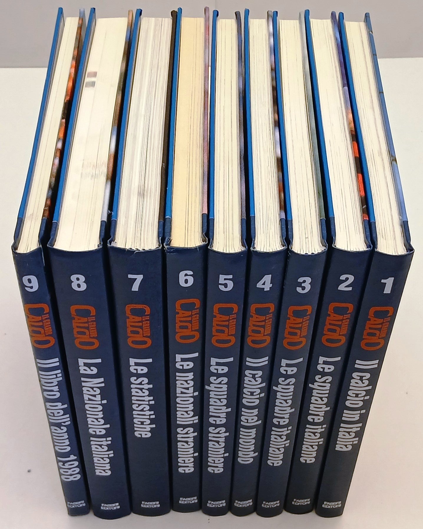 Enciclopedia Il Grande Calcio 9 volumi - Fabbri Editori - BLCP90
