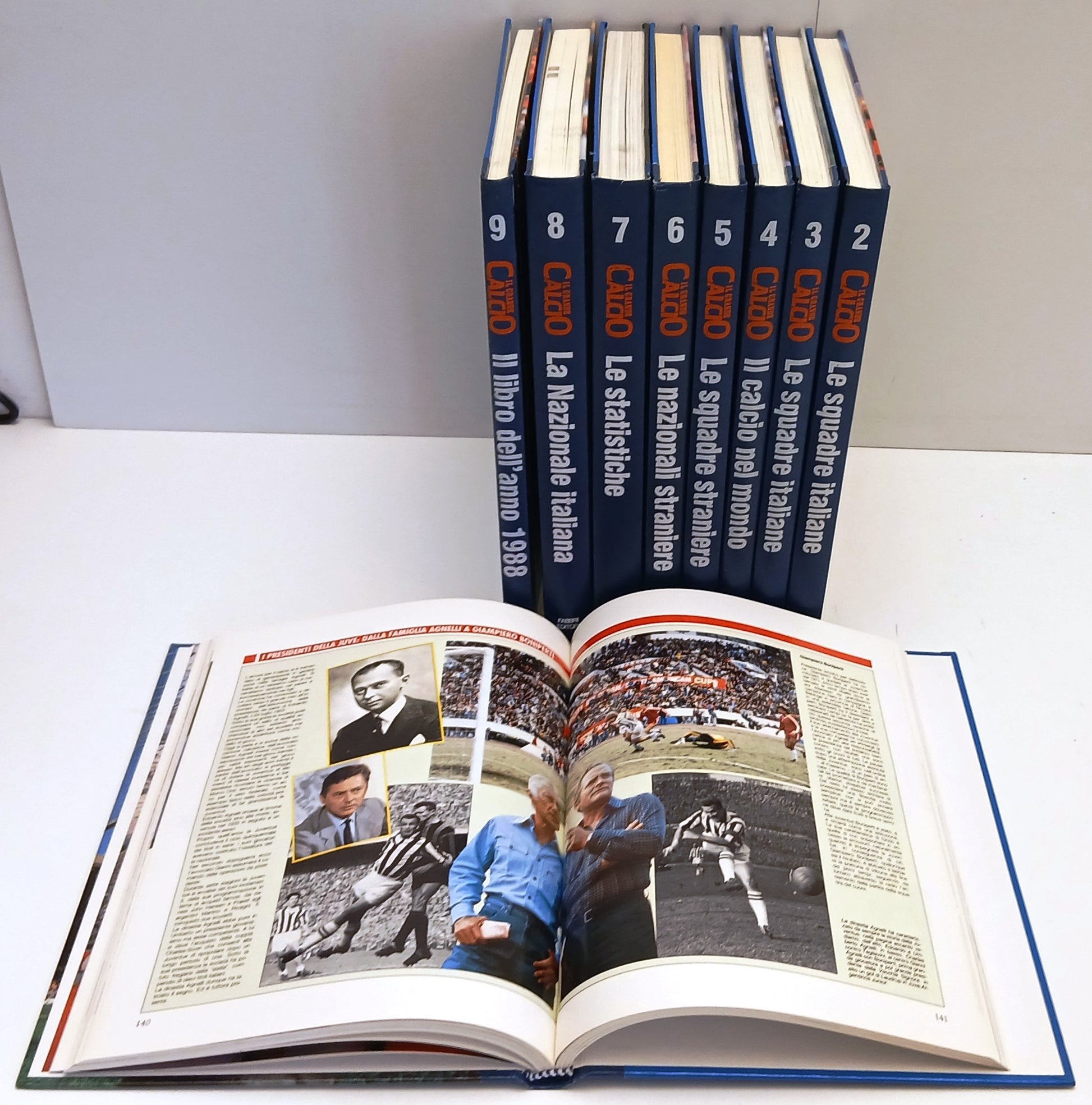 Enciclopedia Il Grande Calcio 9 volumi - Fabbri Editori - BLCP90