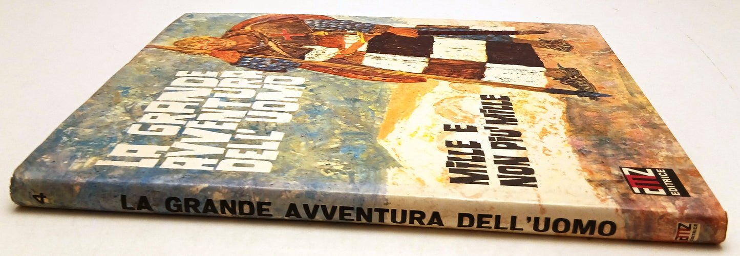 Le grandi avventure dell'uomo Mille e non piu' mille - AMZ - illustrato - XFS213
