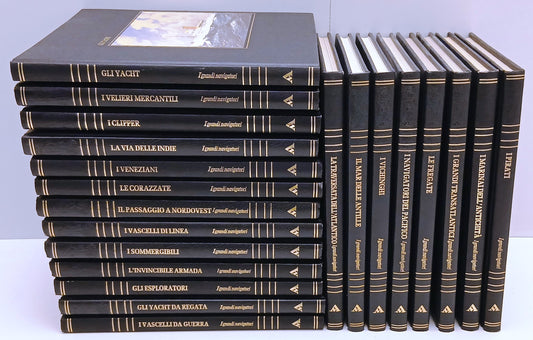 Enciclopedia I grandi navigatori 21 volumi - CDE Mondadori - BLCG26