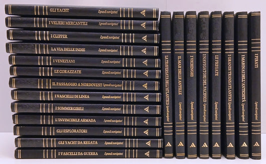 Enciclopedia I grandi navigatori 21 volumi - CDE Mondadori - BLCG26