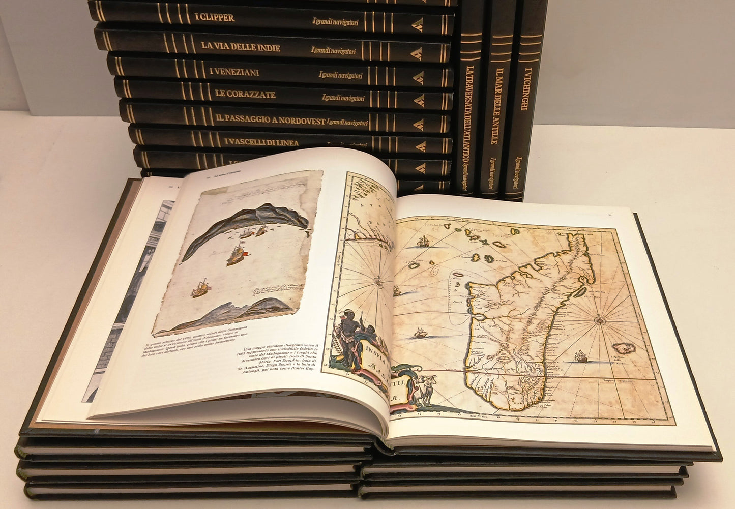 Enciclopedia I grandi navigatori 21 volumi - CDE Mondadori - BLCG26