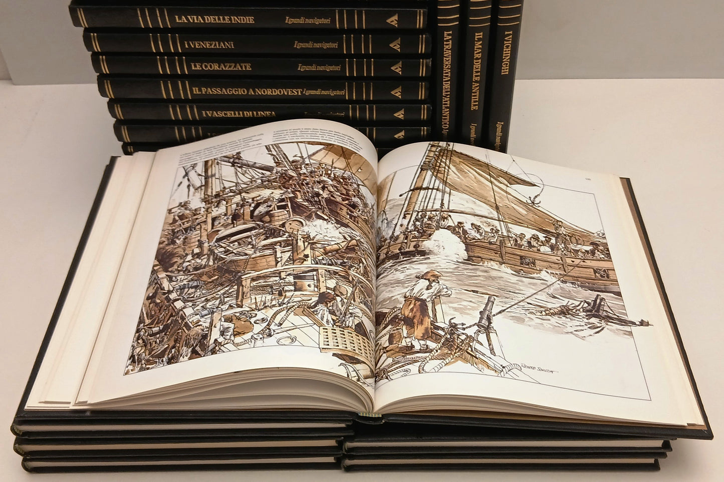 Enciclopedia I grandi navigatori 21 volumi - CDE Mondadori - BLCG26