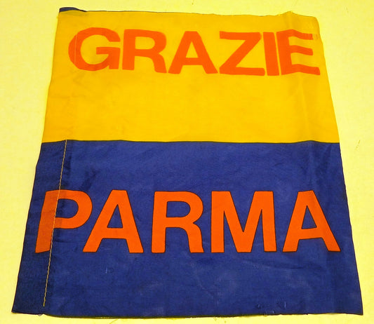 CV- Bandierina "Grazie Parma" Calcio - RVSa884