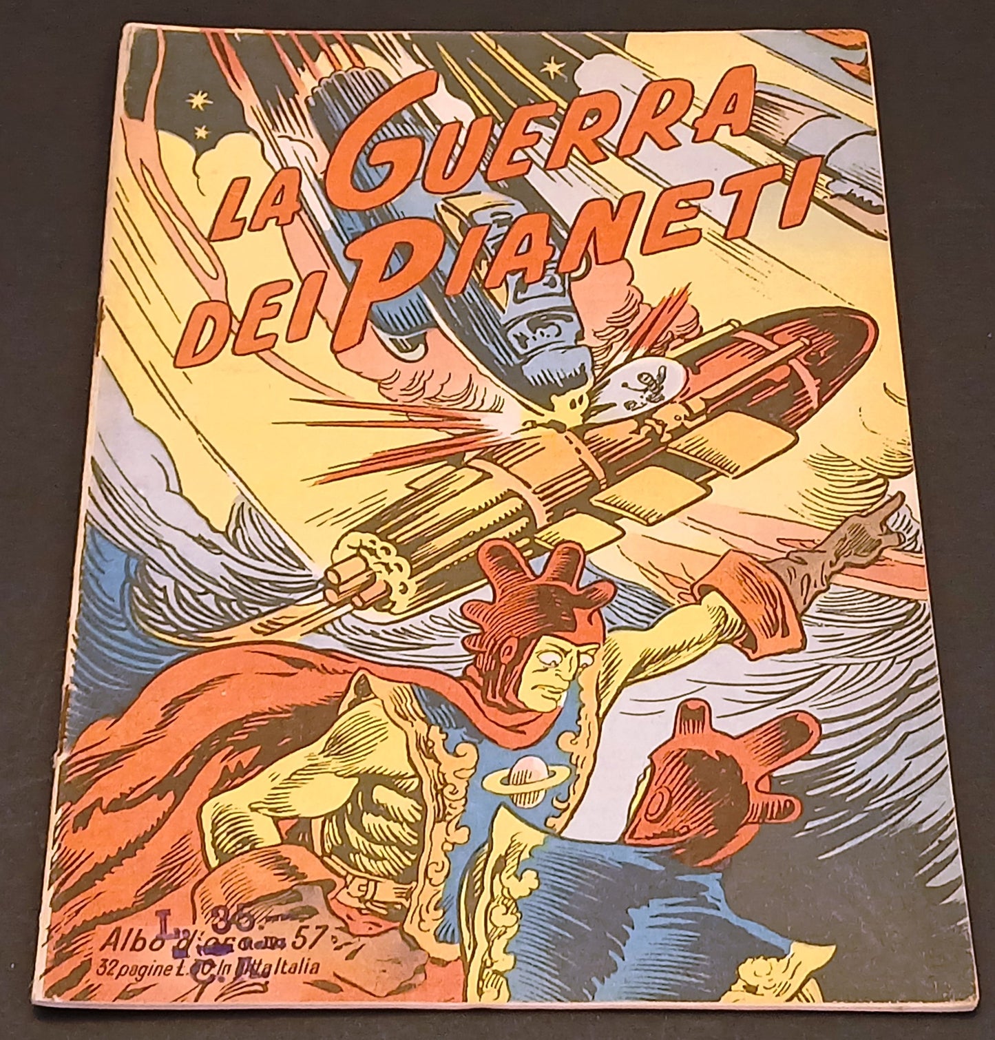 Albo d'oro n.57 La guerra dei pianeti - Mondadori - 1946 - originale - H26