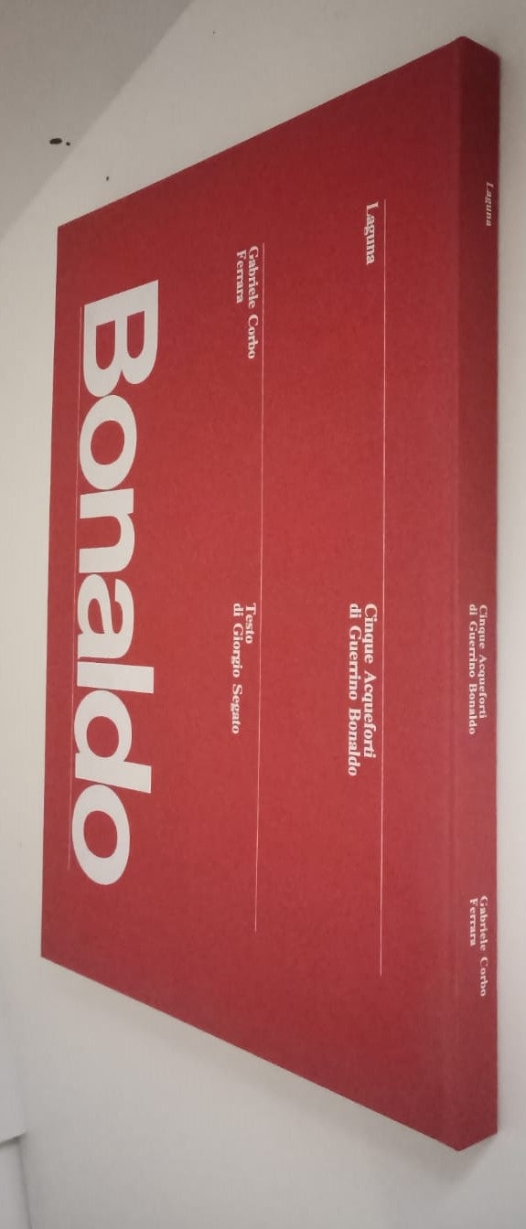 LT- LIBRO D'ARTISTA - GUERRINO BONALDO LAGUNA CON 5 TAVOLE ORIGINALI- CORBO- ZFS