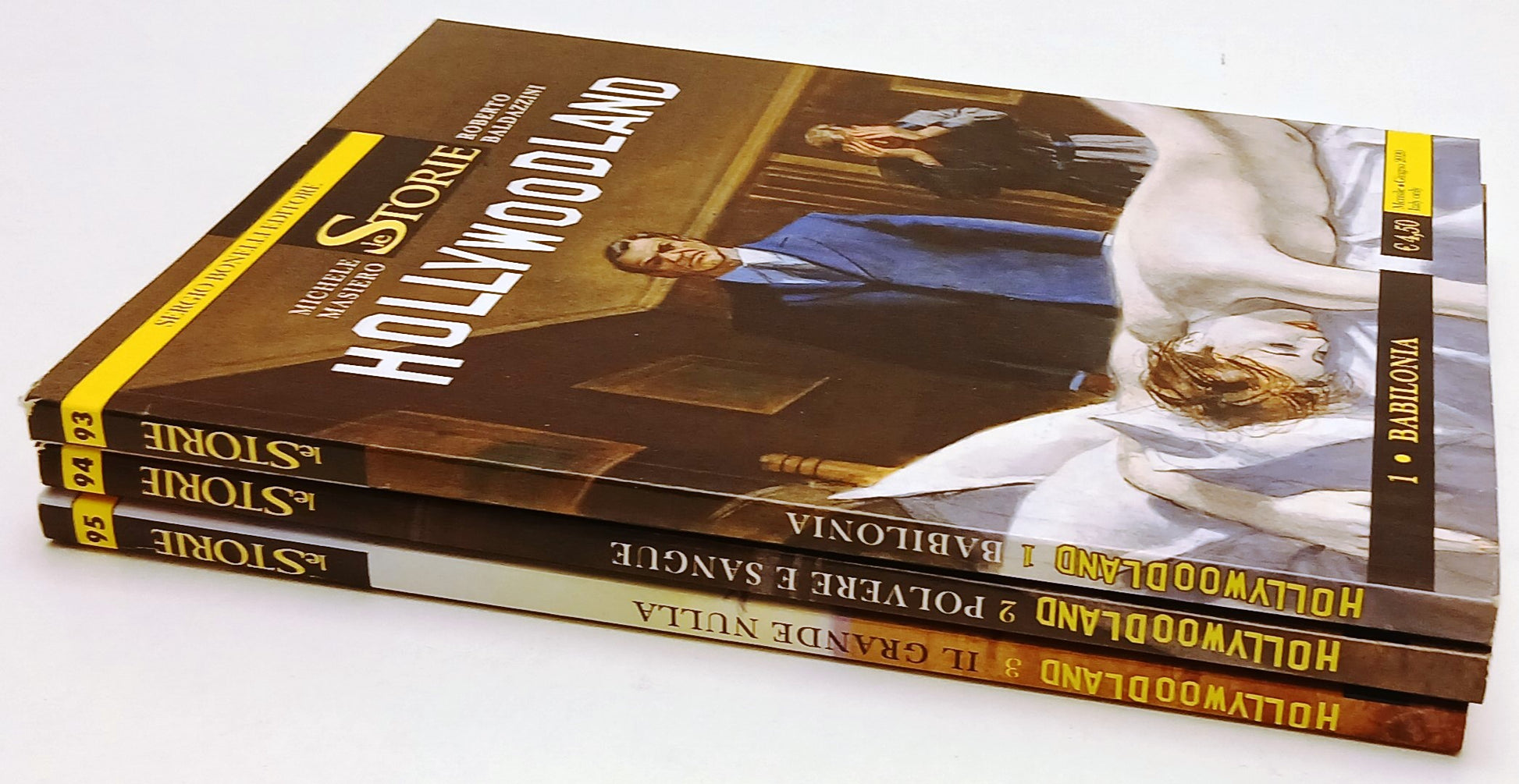 FB- LE STORIE 93,94,95 HOLLYWOODLAND 1/3 MINISERIE COMPLETA  BONELLI- 2020- G25