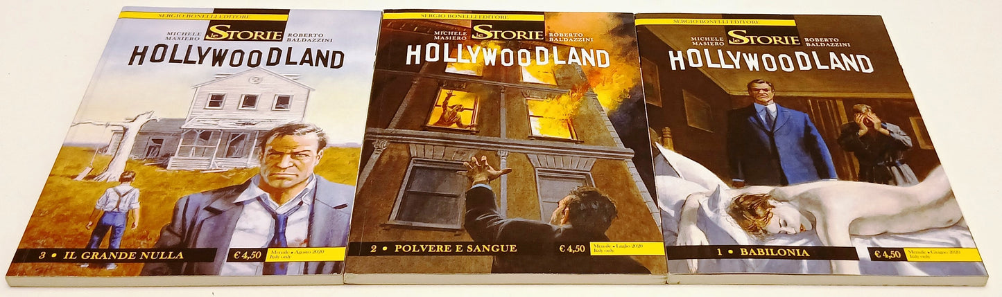 FB- LE STORIE 93,94,95 HOLLYWOODLAND 1/3 MINISERIE COMPLETA  BONELLI- 2020- G25