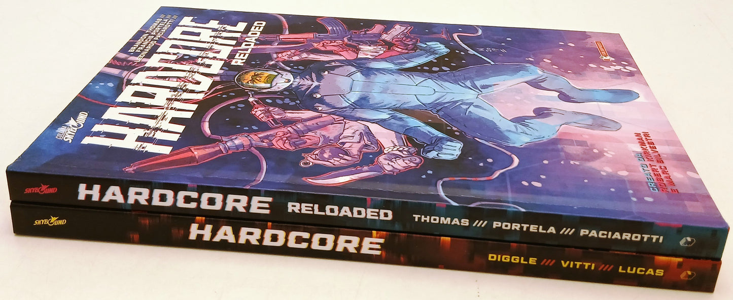 Hardcore Reloaded + Hardcore 2 volumi - Diggle Lucas - Saldapress Skybound - D26