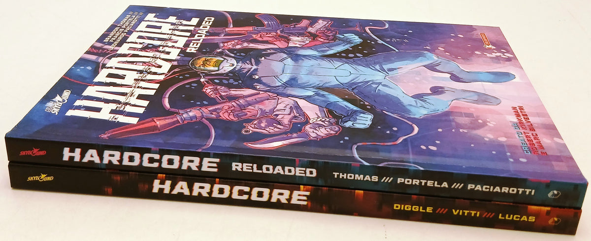 Hardcore Reloaded + Hardcore 2 volumi - Diggle Lucas - Saldapress Skybound - D26