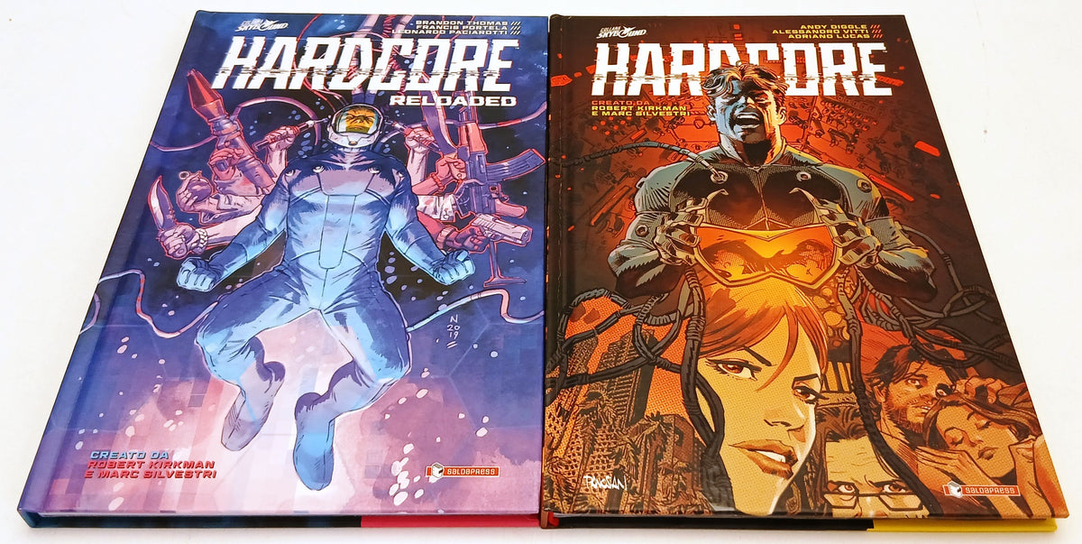 Hardcore Reloaded + Hardcore 2 volumi - Diggle Lucas - Saldapress Skybound - D26