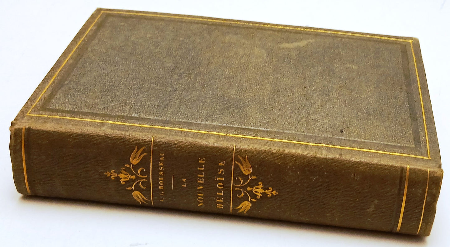 La Nouvelle Heloise - Rousseau - Firmin Didot Freres - 1847- in francese- ZFS120
