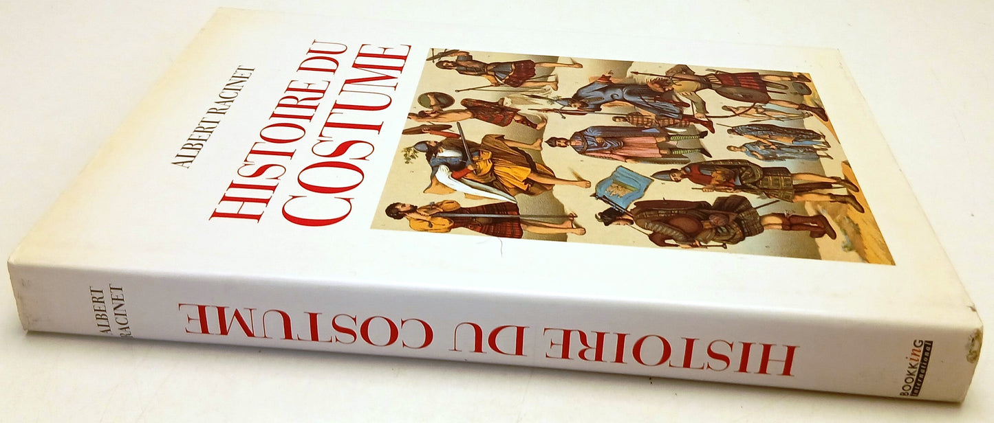 Histoire du Costume - Albert Racinet - Bookking International - francese- YFS823