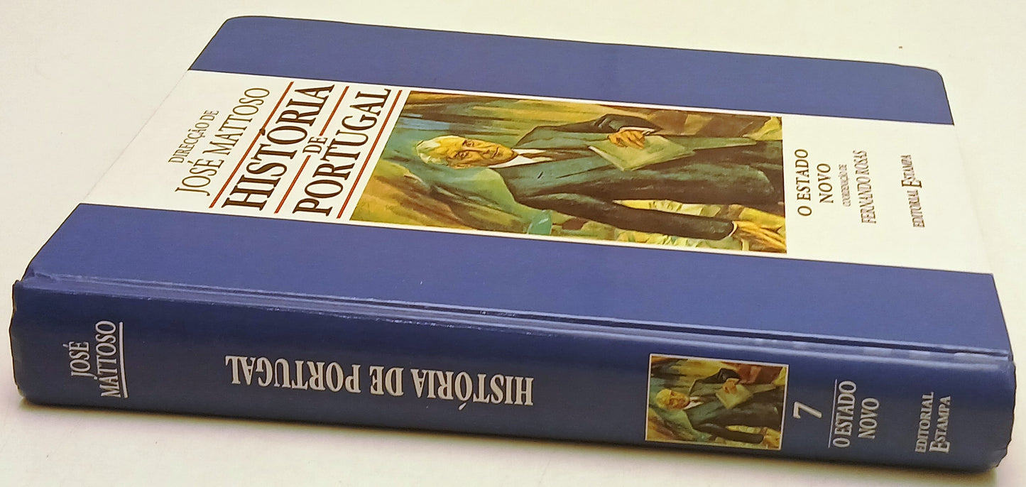 Historia de Portugal O estado novo - Jose' Mattoso - Editorial Estampa - YFS946