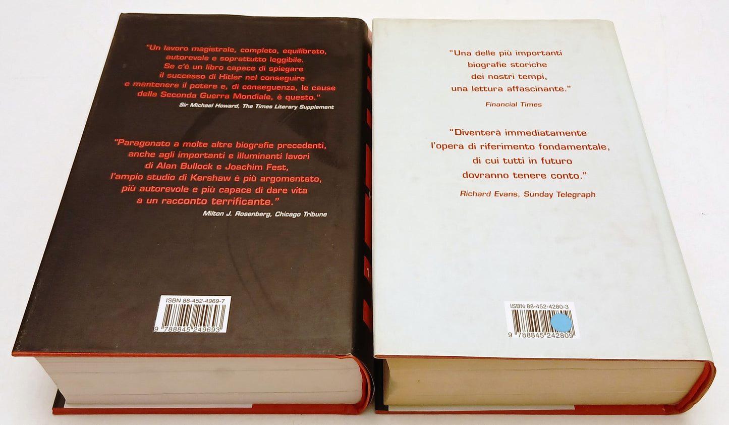 Hitler 1889-1936 Hitler 1936-1945 2 volumi- Ian Kershaw- Bompiani- 1a ed.-XFS154