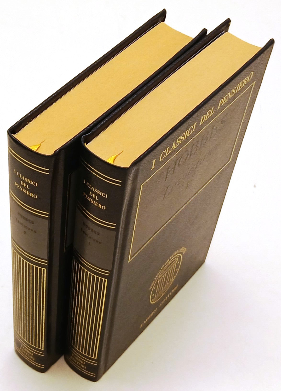 Leviatano 2 voll - Hobbes - Fabbri Classici del pensiero - XFS