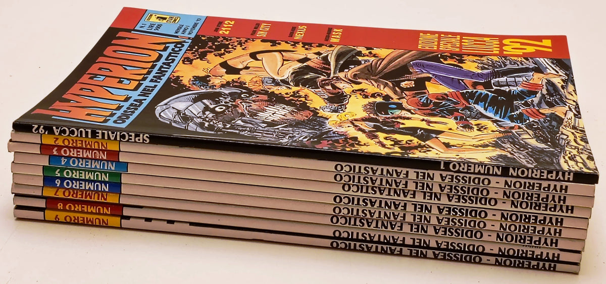 Hyperion 1/9 completa n.1 Variant Lucca '92 - Star Comics - 1a ed. - L26