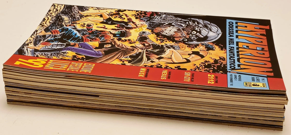 Hyperion 1/9 completa n.1 Variant Lucca '92 - Star Comics - 1a ed. - L26