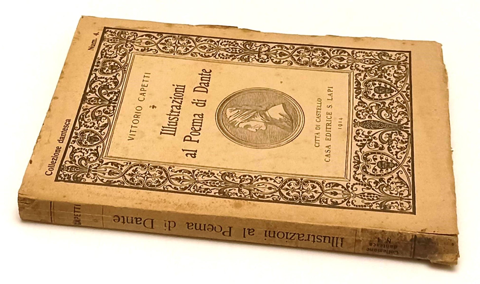 LS- ILLUSTRAZIONI AL POEMA DI DANTE- VITTORIO CAPETTI- S. LAPI--- 1914- B-XFS210