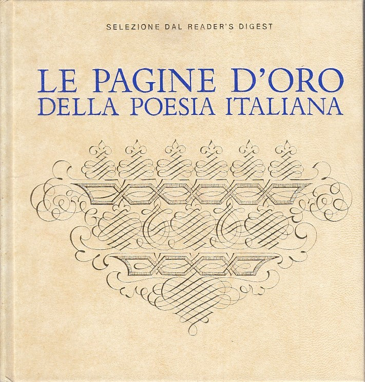 LZ - PAGINE D'ORO POESIA ITALIANA (LIBRO+DISCHI)-- SELEZIONE --- 1968 - C- YDS50