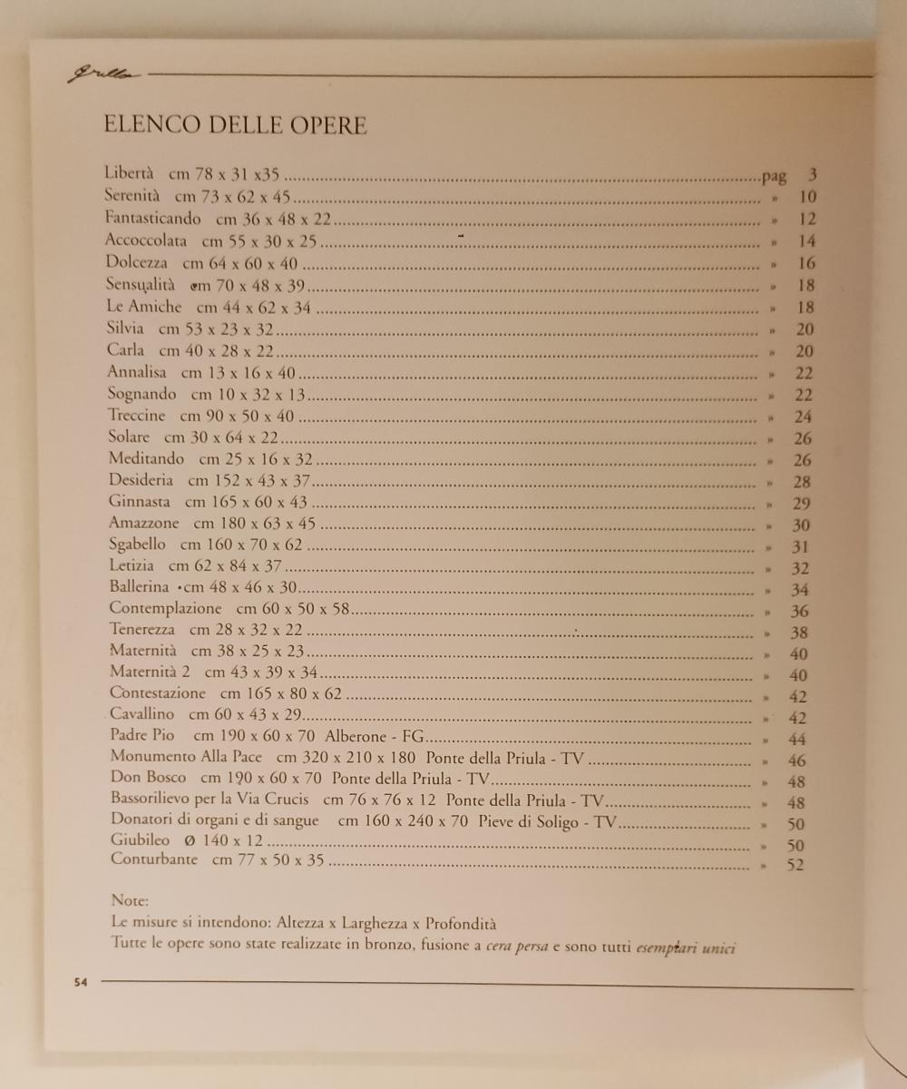 LT- URSULA HUBER WERKE OPERE WORKS 1980/2001 CATALOGO OPERE 2000 - C - XFS163