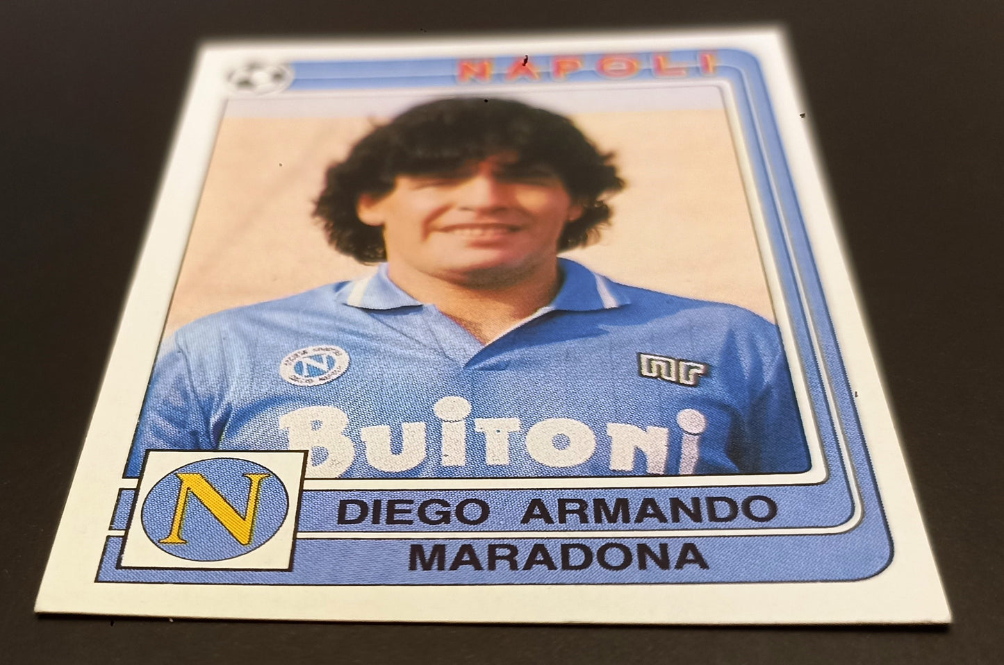 SOCCER CARD - PANINI - CALCIATORI 1986/87 n.209 - DIEGO ARMANDO MARADONA  - MINT