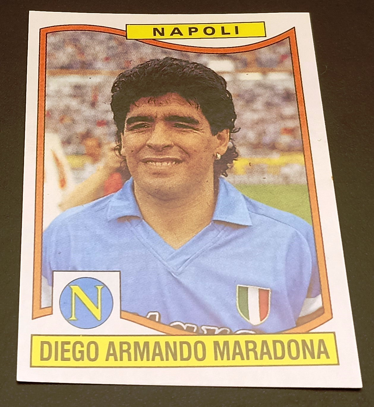 SOCCER CARD - PANINI - CALCIATORI 1990/91 n.241 - DIEGO ARMANDO MARADONA  - MINT